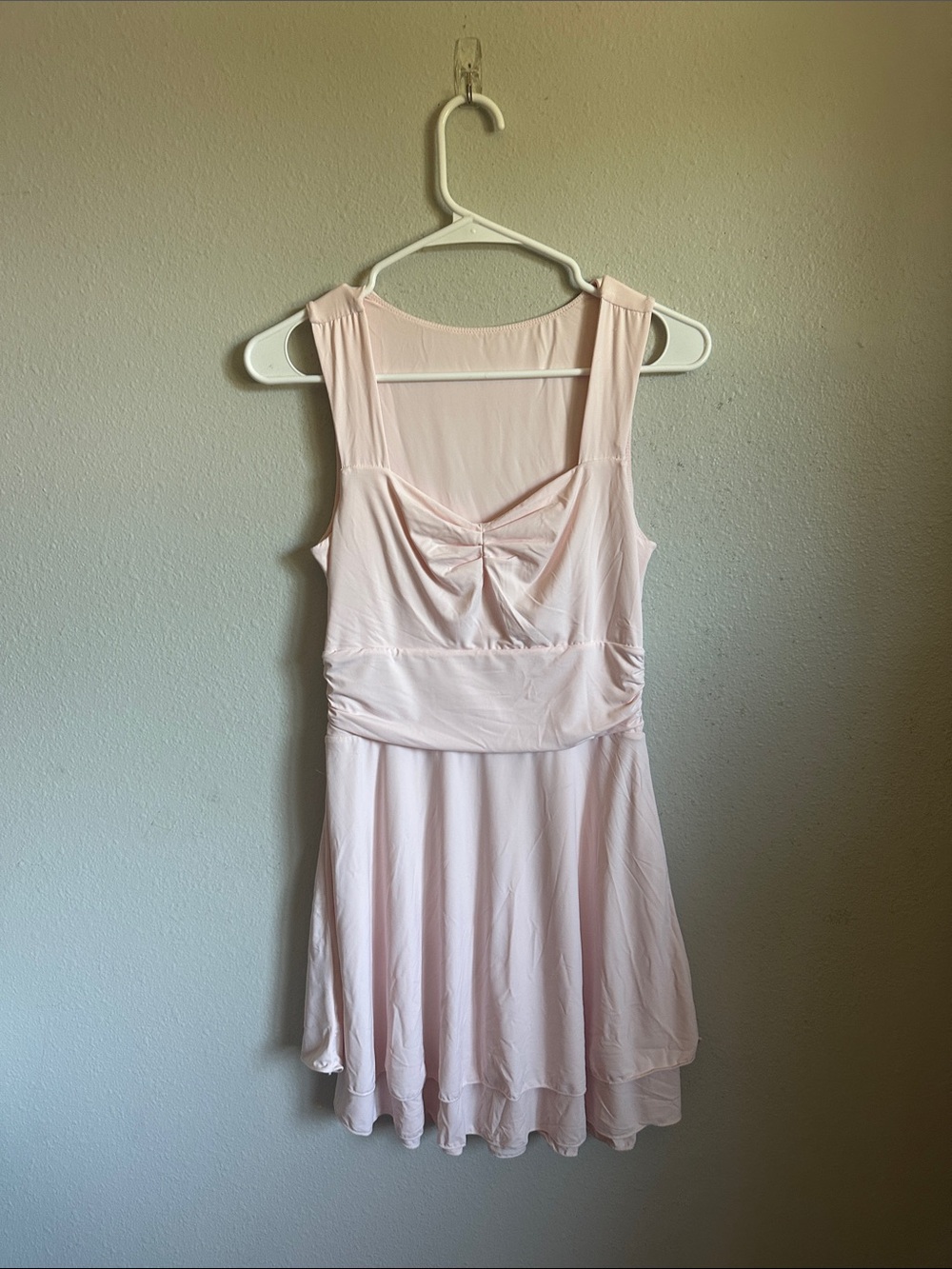 Women’s Sleeveless ballerina princess 
Light Pink flowy slinky Dress